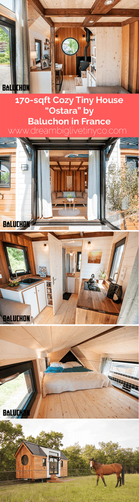 170 SQFT Cozy Tiny House Ostara by Baluchon in France