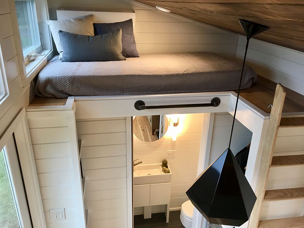 Tiny Home of Zen by Tiny Heirloom - Bedroom Loft