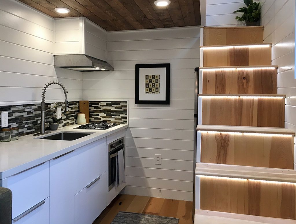 Tiny Home of Zen by Tiny Heirloom - Kitchen