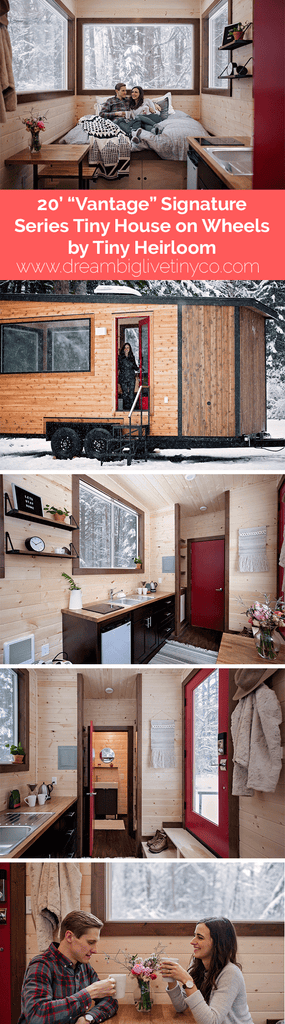 20' "Vantage" Signature Series Tiny House on Wheels by Tiny Heirloom