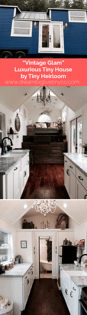 "Vintage Glam" Luxurious Tiny House by Tiny Heirloom