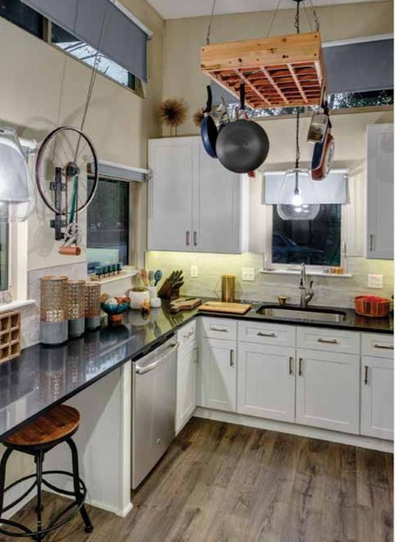 Amplified Tiny House Kitchen