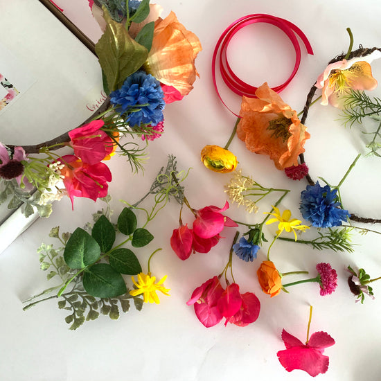 DIY Flower Crown Kit  Hen Party Make Your Own Flower Crown – Elsie Rocks