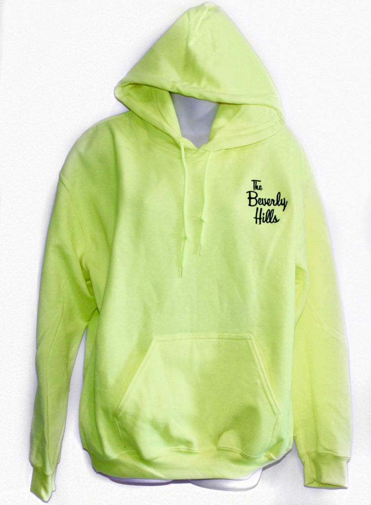 green beverly hills hoodie