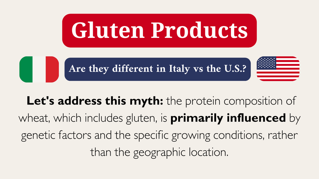 gluten products-are they different in Italy?