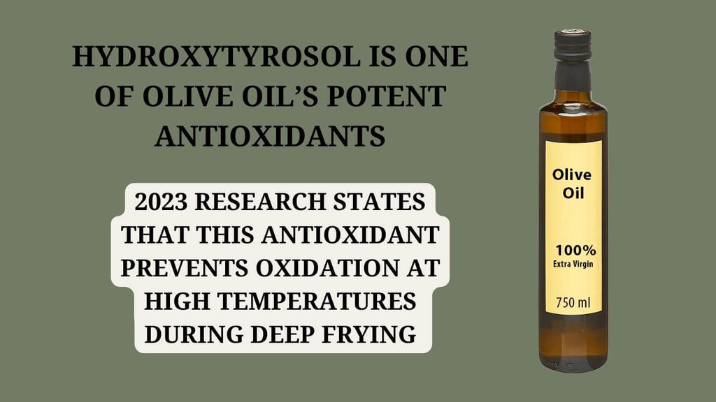 Hydroxytyrosol is a potent antioxidant that protects your cat fish nutritional value when frying catfish