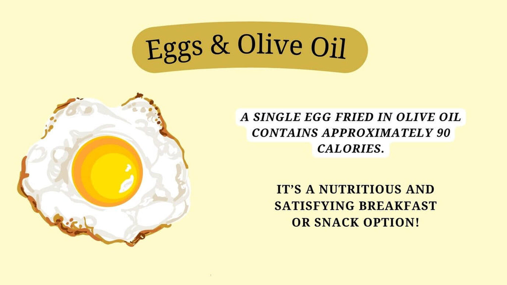 Nutritional Value of cooking eggs in olive oil