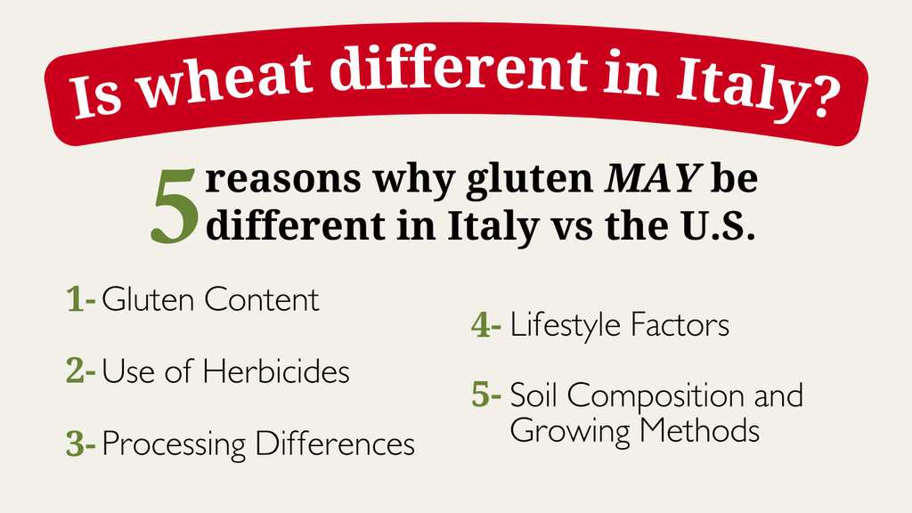 Is wheat different in Italy?