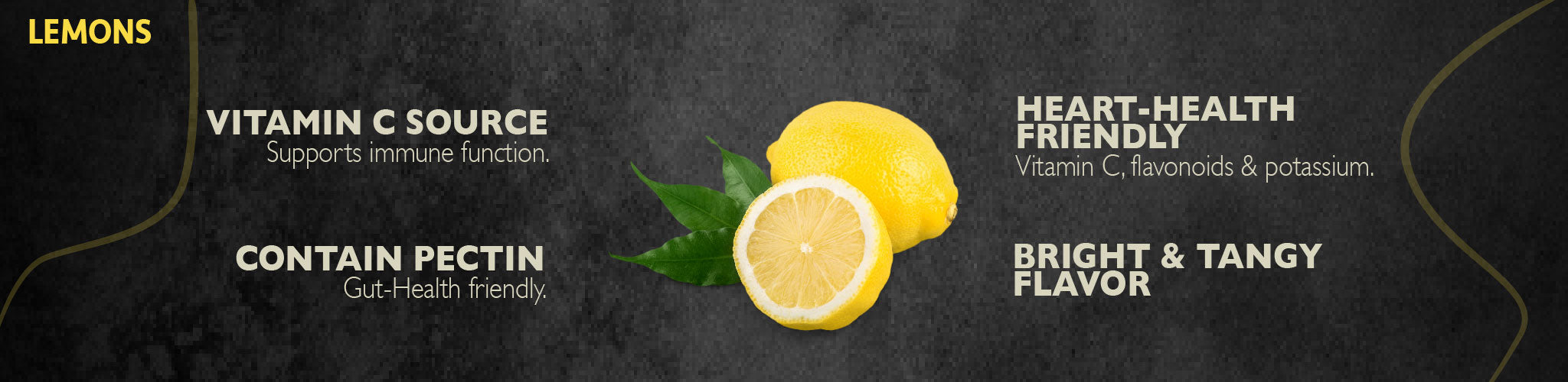 Lemons grown and harvested in Sicily, Italy
