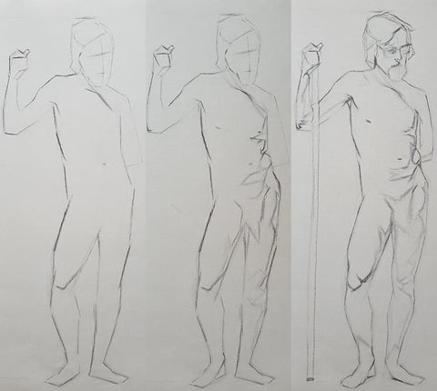 Model drawing in Steps