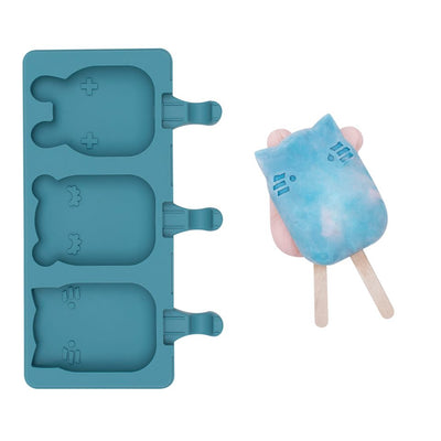 Silicone Ice Cream Mold-popsicle Molds-puzzle Shape Ice 