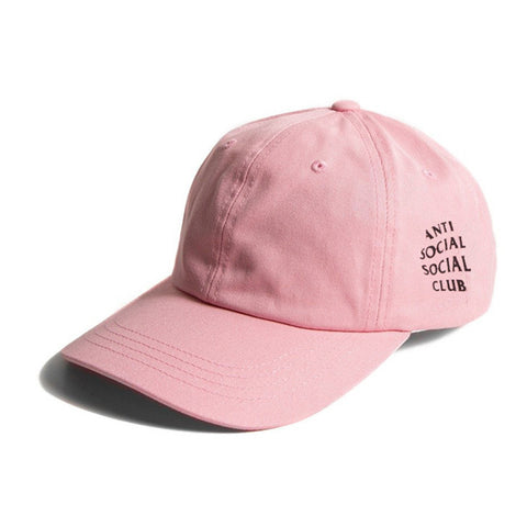 Pink Anti Social Social Club Cap 