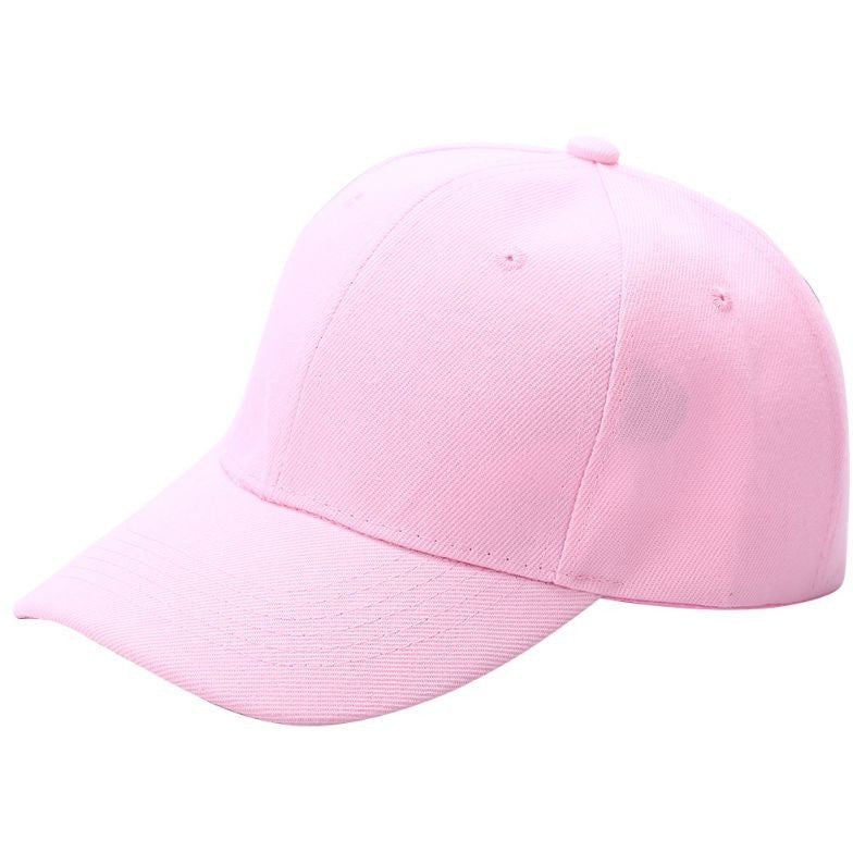 plain pink cap