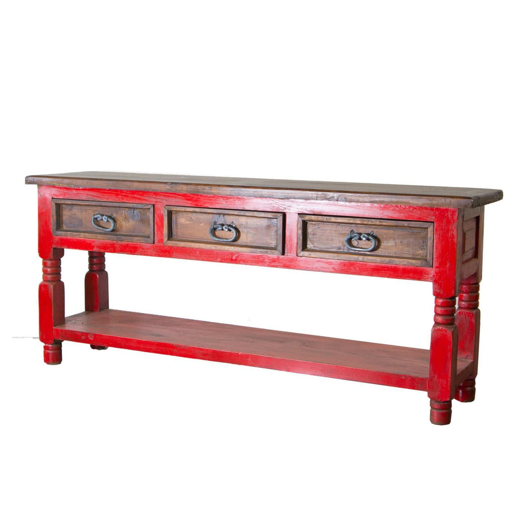 Lmt Red Walnut Console Table Sleeping Giant