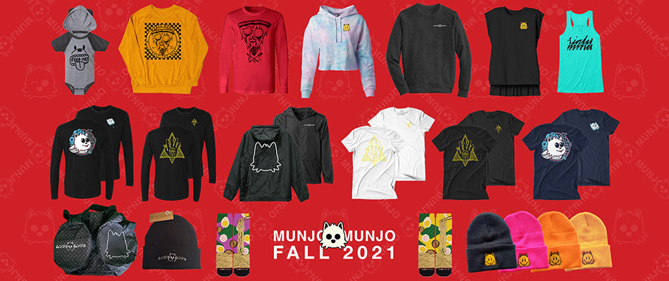 munjo raleigh brand apparel october 2021 releases