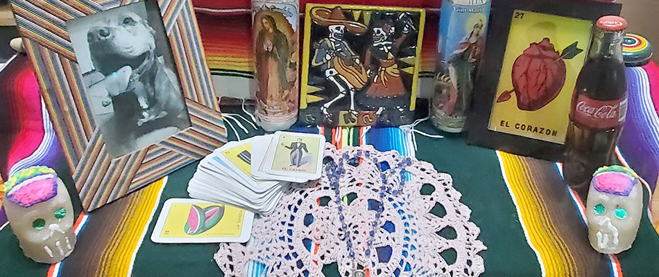 day of the dead altar at munjo munjo raleigh