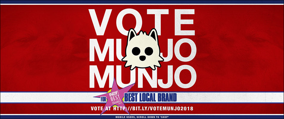 Vote Munjo for Best Local Brand!