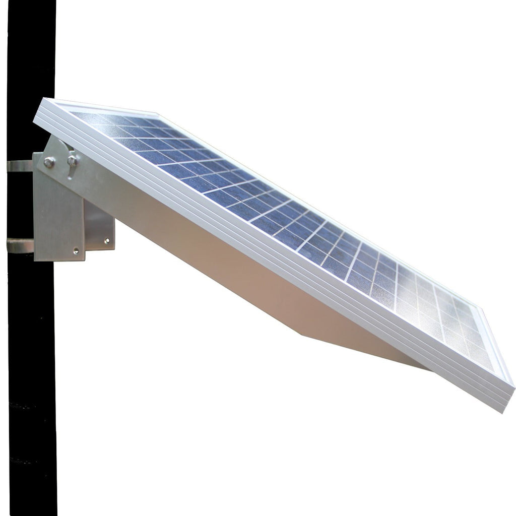 LInk Solar Solar Panel Pole Mount Kit Single Arm Pole-Wall Mounting Br ...