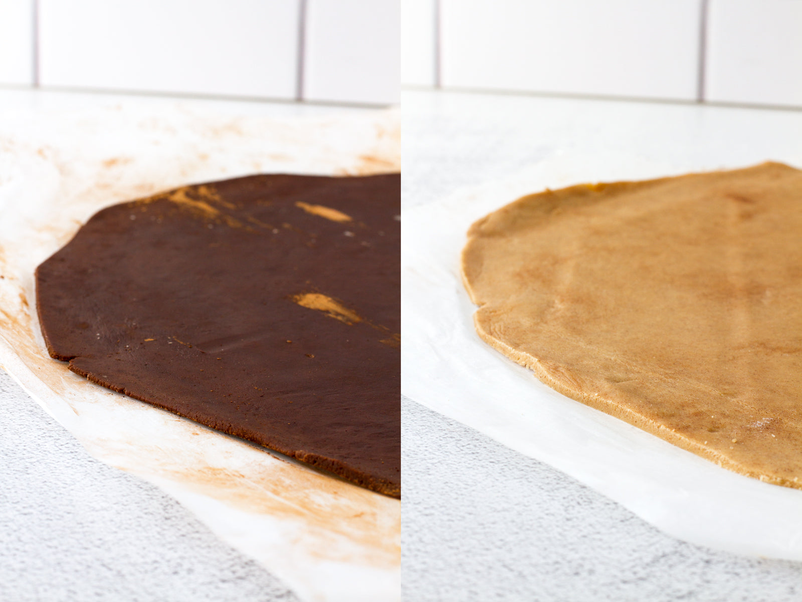 chocolate tart crust and cinnamon tart crust