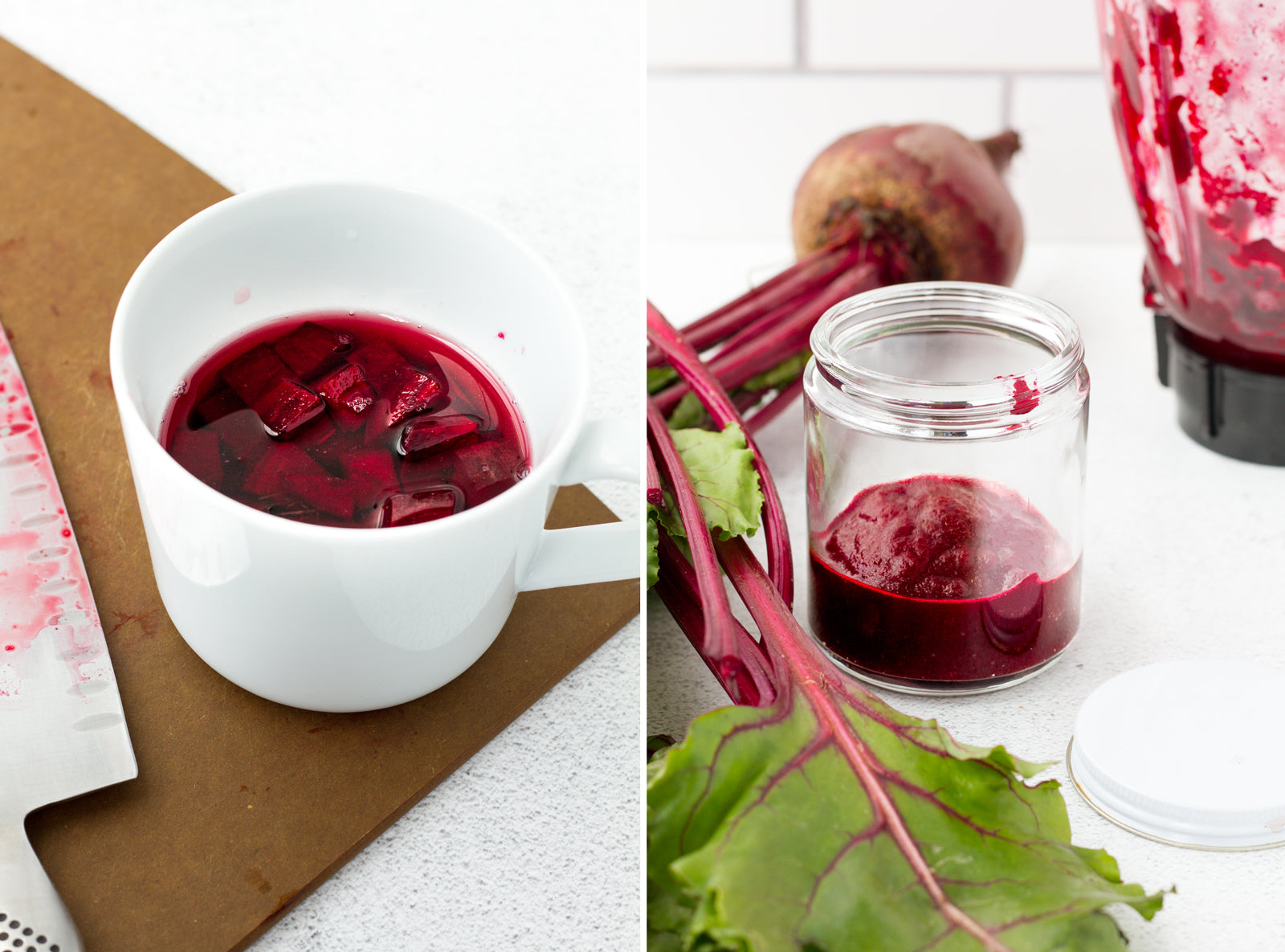 Beet Puree for Natural Red Food Coloring