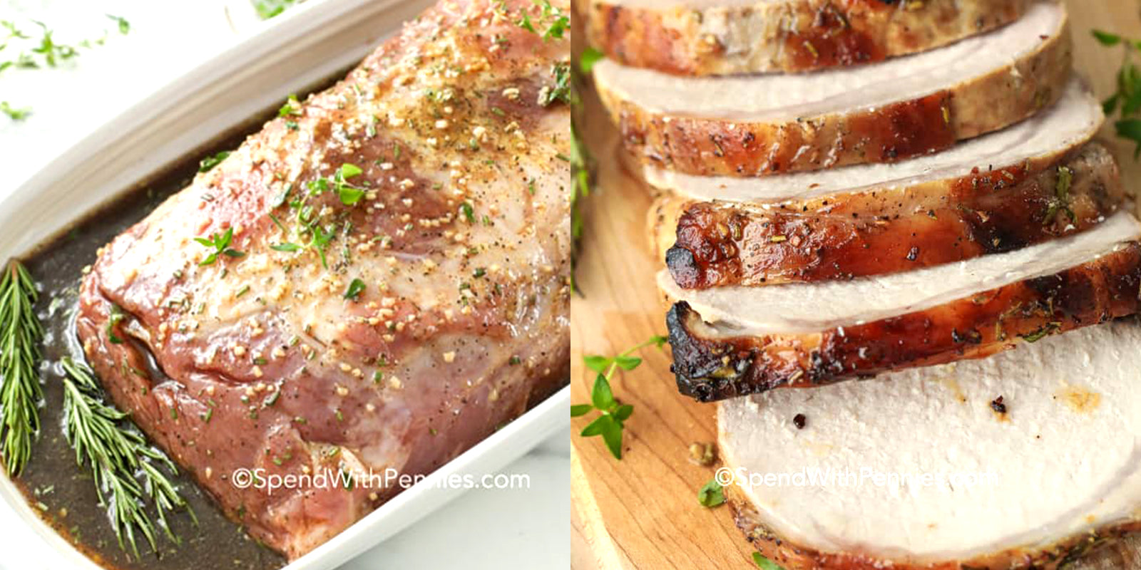 best recipes for marinating meat: balsamic pork loin