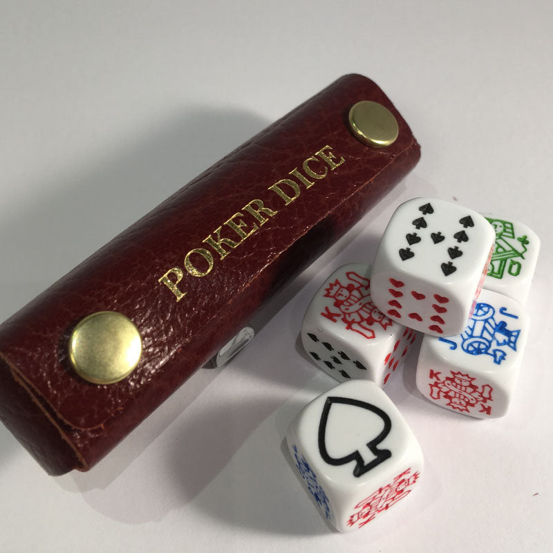 Poker dice game rules