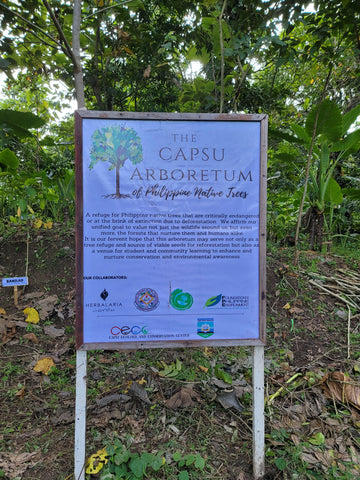 CapSU Arboretum Sign