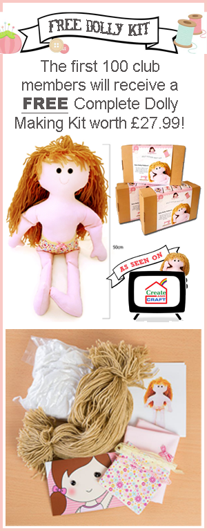 FREE Rag Doll Making Kit – Dolly Pattern