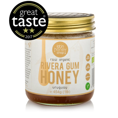 Raw Organic Rivera Gum Honey From Uruguay Latin Honey Shop Great Taste Award 2017