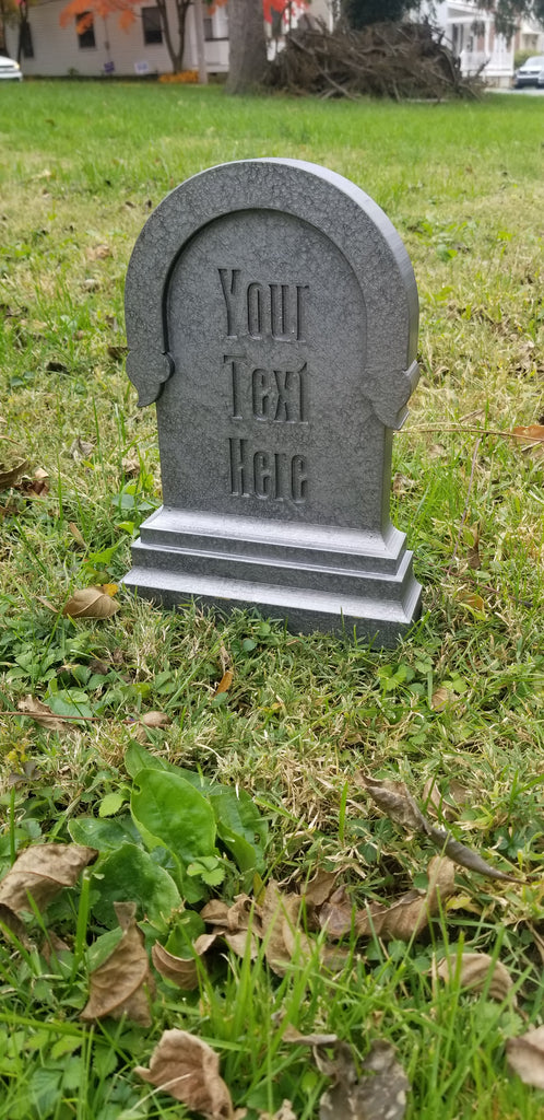 Personalized Haunted Mansion / Halloween Inspired Tombstone Prop Repli