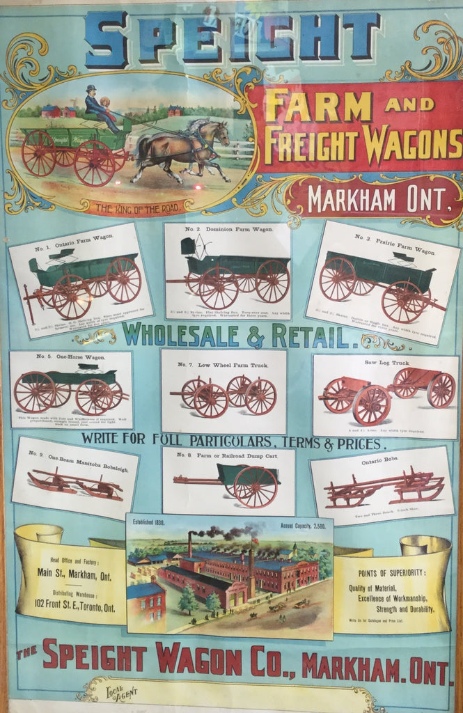Speight Wagon Co Poster