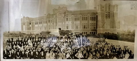 1936 Saskatoon Panoramic School Photo