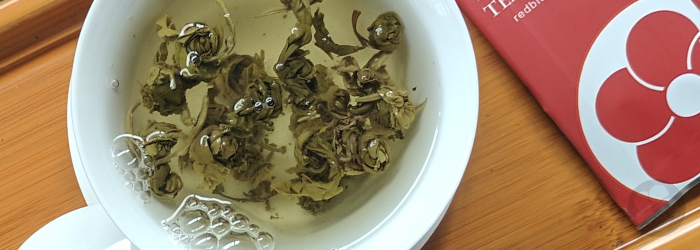 High quality jasmine teas are scented with jasmine blossoms that are later removed.