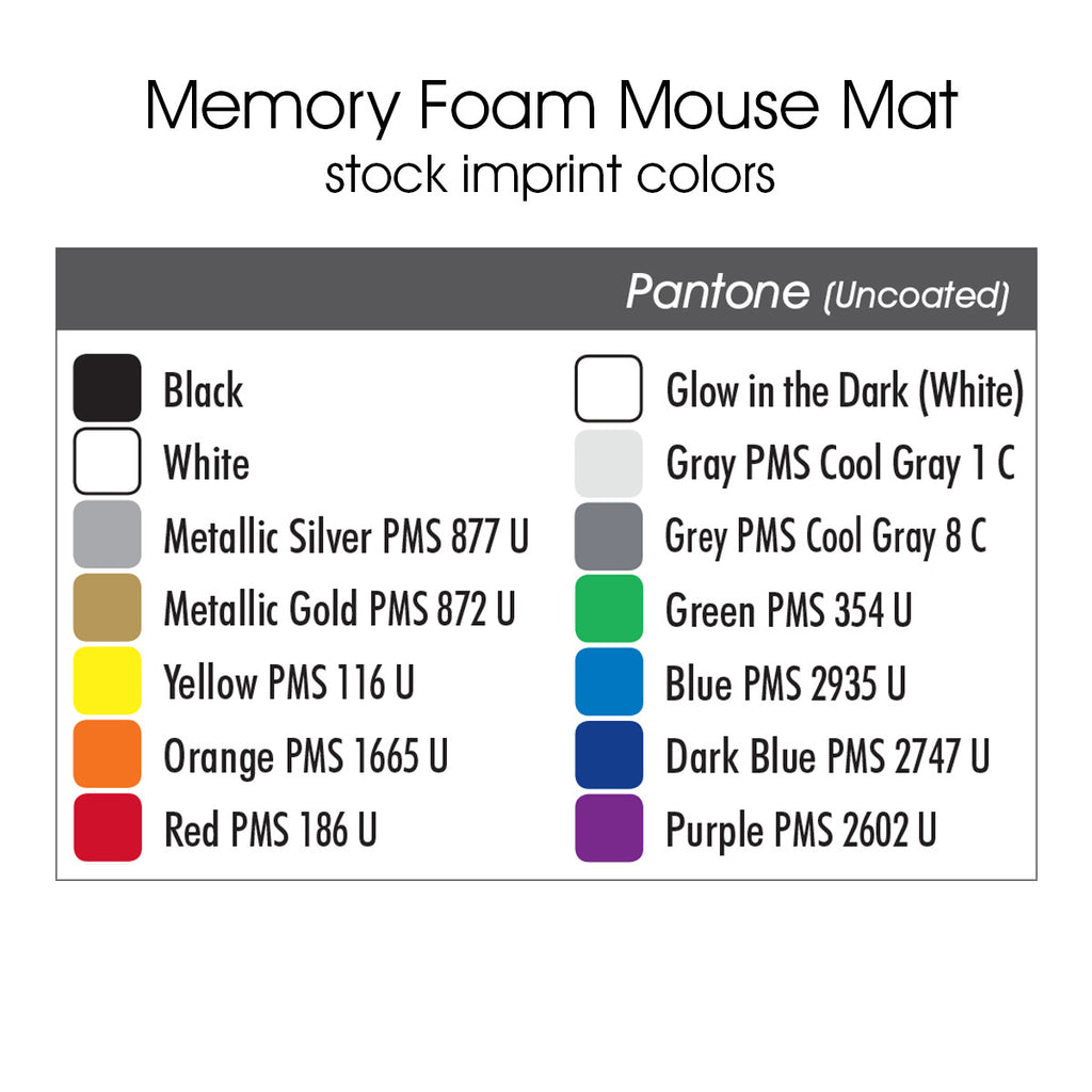 Memory Foam Mouse Mat Handstand Promo