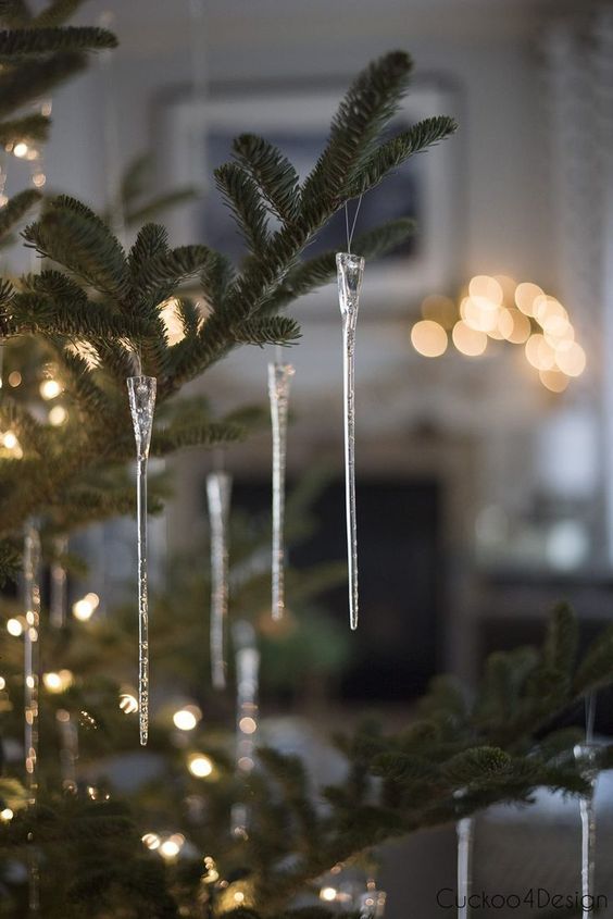 Icicles ornaments