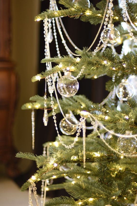 Glass Ornaments and Icicles Ornaments