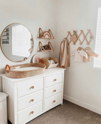 Boho Nursery Changing Table