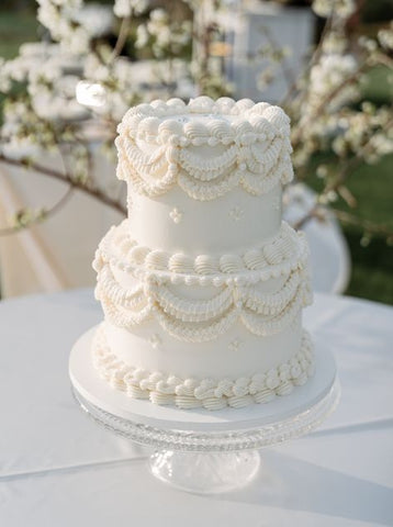 Vintage Layered Wedding Cake