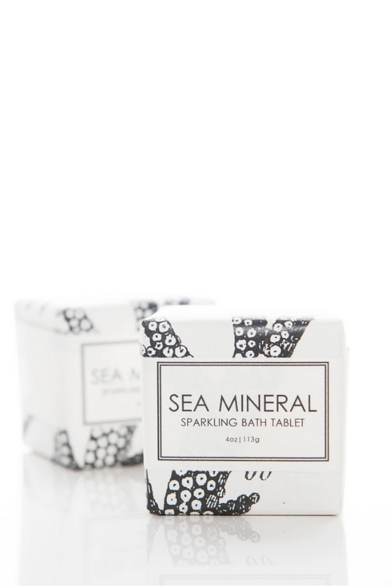 Sea Mineral Sparkling Bath Tablet