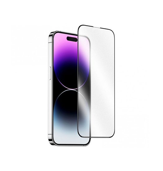 Se iPhone 15 Pro - DeLX&trade; 3D Skærmbeskyttelse (Hærdet glas) hos DeluxeCovers