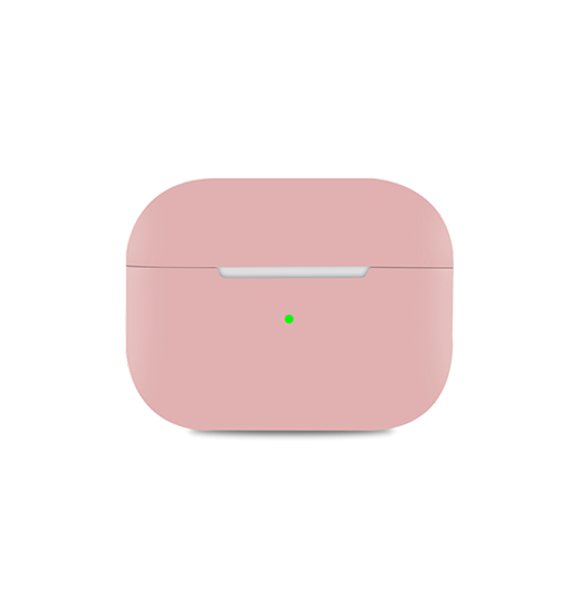 Se AirPods Pro | DeLX&trade; Pastel Silikone Cover - Pink hos DeluxeCovers