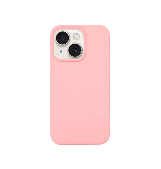 Se iPhone 13 - DeLX&trade; Pastel Silikone Cover - Blush Pink hos DeluxeCovers