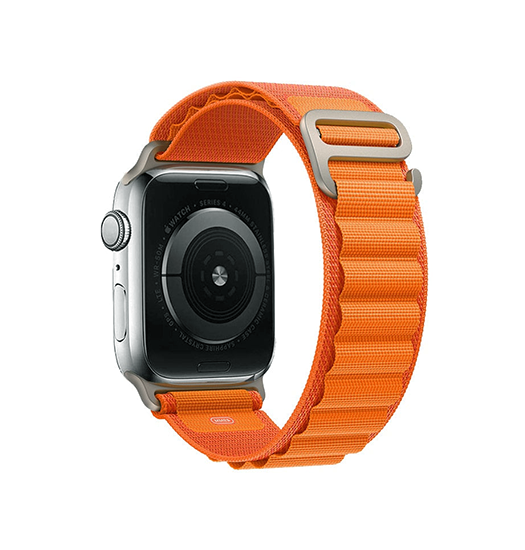 Billede af Apple Watch (42/44/SE/45mm & Ultra) - L'Empiri&trade; Trail-X Nylon Loop - Orange