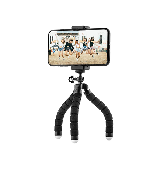 Billede af NX-Tech&trade; | Fleksibel Gorilla Tripod til Mobil - Sort