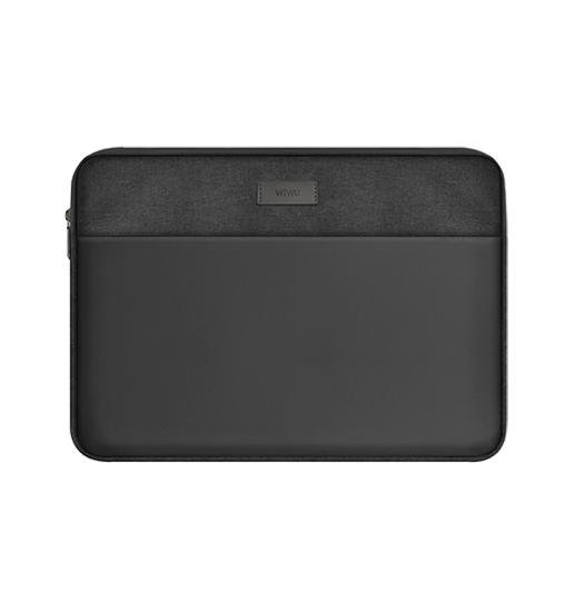 Billede af MacBook Pro/Air 13" - WIWU&trade; Minimalist Polyester Sleeve - Sort