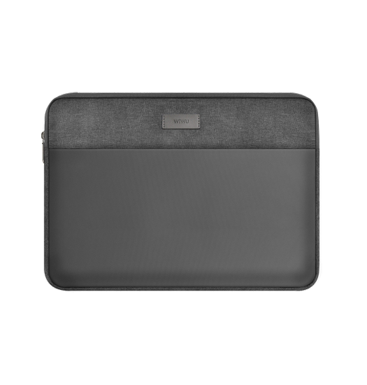 Billede af MacBook Pro 14" - WIWU&trade; Minimalist Polyester Sleeve - Grå