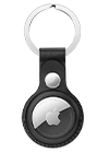 Apple Airtag Keychain i brun
