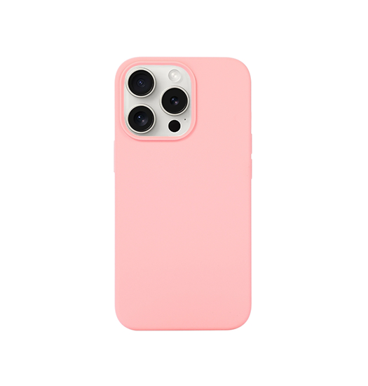 Se iPhone 14 Pro Max - DeLX&trade; Pastel Silikone Cover - Blush Pink hos DeluxeCovers