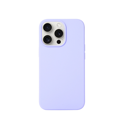 Se iPhone 13 Pro Max - DeLX&trade; Pastel Silikone Cover - Lilla hos DeluxeCovers