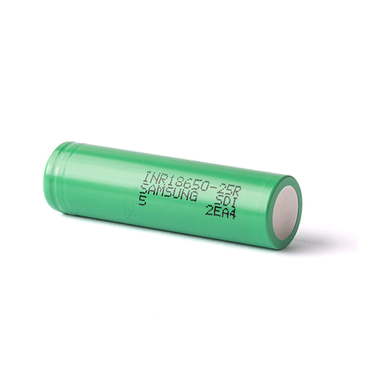 Samsung INR18650 3,6 volt Li-Ion Batteri 2500mAh - 1 Stk.